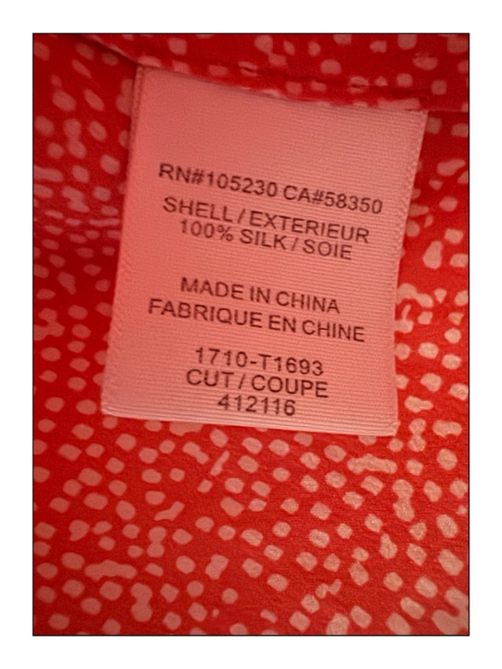 Joie Sleeveless Silk V-neck Blouse in Modern Geo Dot Print - Picture 8 of 11